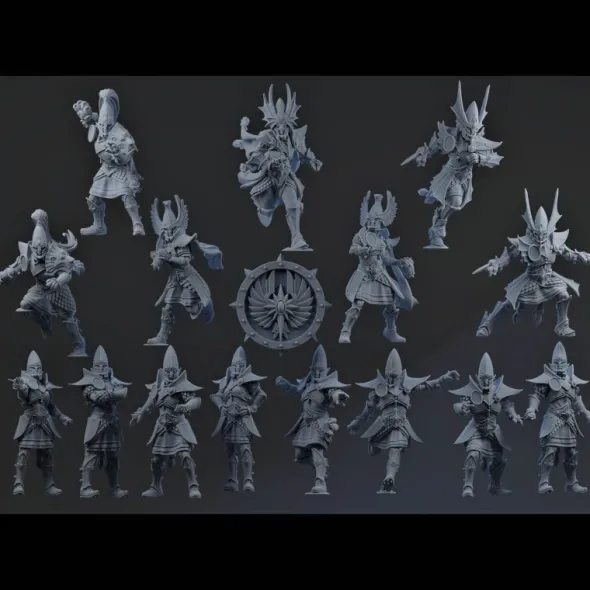 Elven Nobles V2 - Équipe de Haut Elfes
