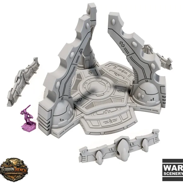 Elven Troop Portal - Scifi Terrain