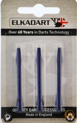 3 Embouts Longs Alu Bleu