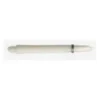 3 Embouts Longs Nylon Blanc