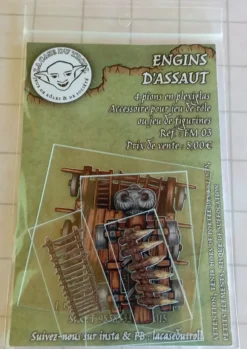 Engins d'assaut - Pack de silhouettes 2D