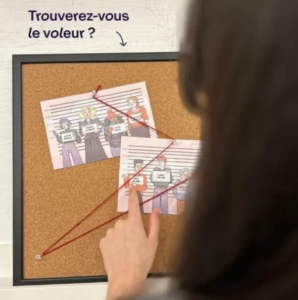 Enquête à la maison - Enquête au musée