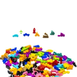 Ensemble de 8 Meeple Véhicules