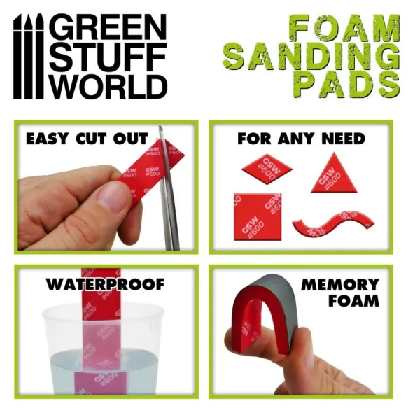 Eponges de Ponçage Flexibles