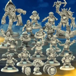 Equipe de halflings - Hungry pirahnas
