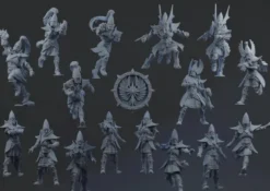 Equipe de Hauts Elfes - Elven Nobles