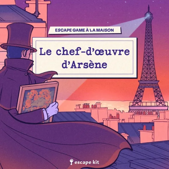 Escape Game à la maison - Le chef-d’oeuvre d’Arsène