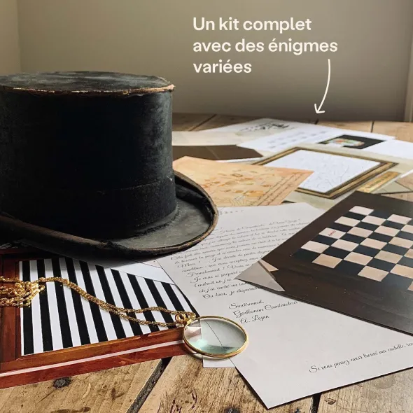Escape Game à la maison - Le chef-d’oeuvre d’Arsène