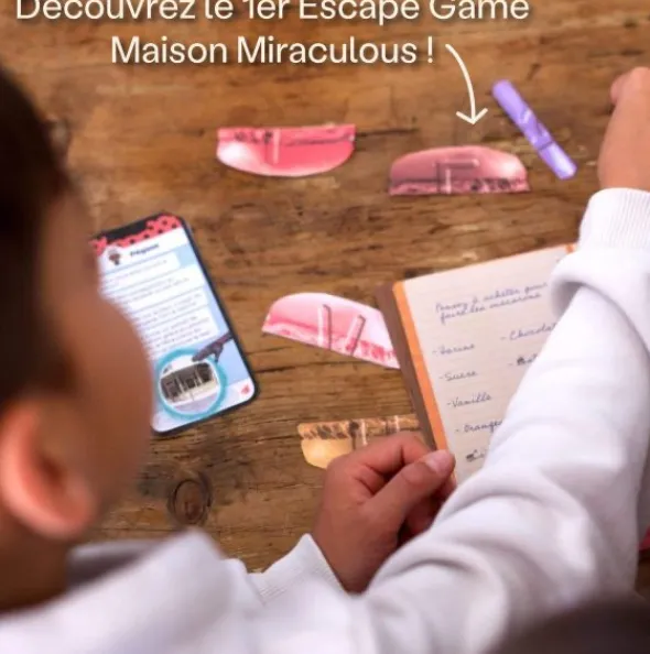 Escape Game à la maison - Miraculous : Aidez Ladybug et Chat Noir !