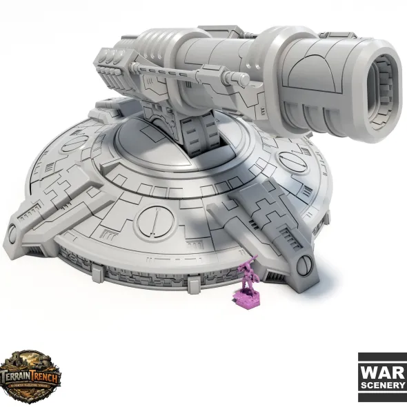 Ethereal Ion Obliterator Cannon - Scenery Terrain