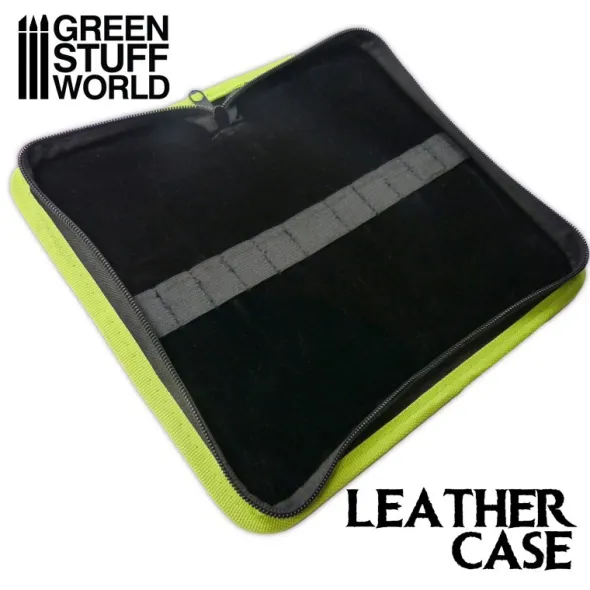Etui en Cuir Premium pour Outils et Pinceaux