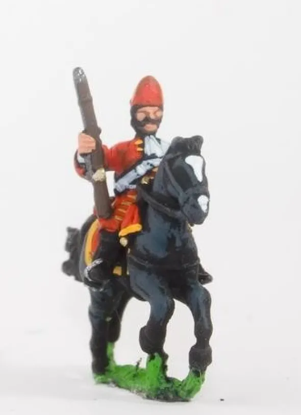 European Armies: Mounted Grenadier, Mitre with falling bag (English)