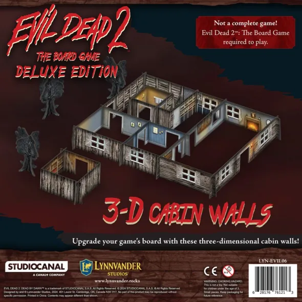 Evil Dead 2: The Board Game - 3D Cabin Walls