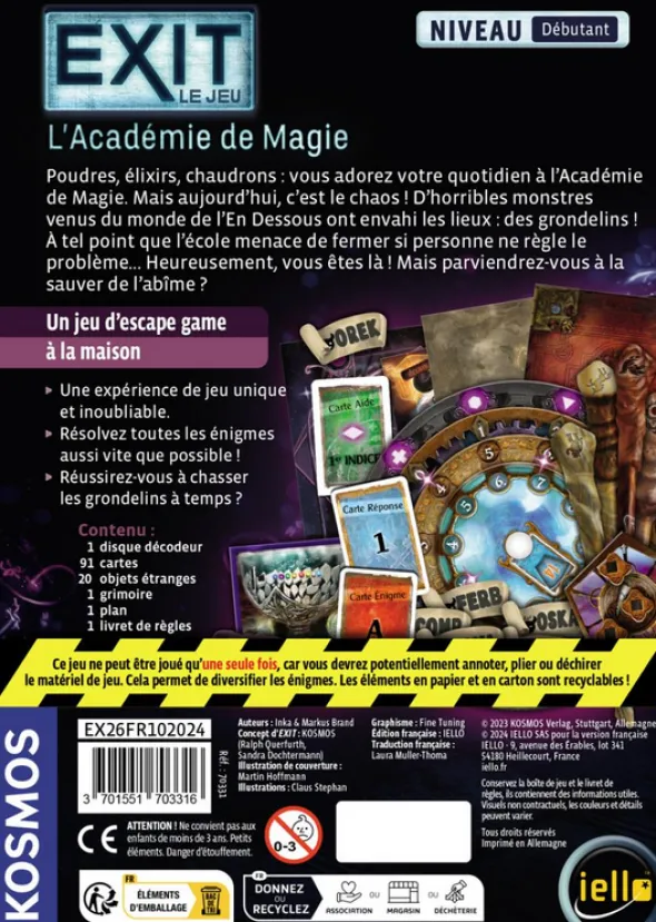 Exit : L'Académie de Magie