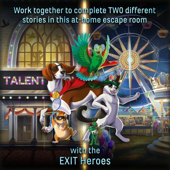 EXIT: The Game - Family - The Trophy Case, Night at the Carnival