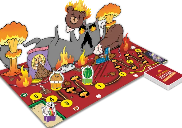 Exploding Kittens : Le Jeu de Plateau