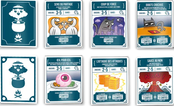 Exploding Kittens : Recettes Chatastrophiques