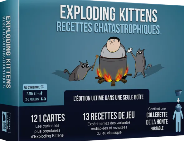 Exploding Kittens : Recettes Chatastrophiques