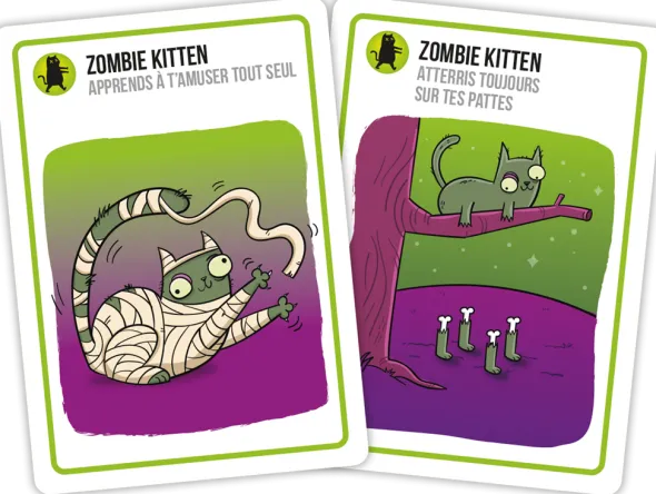 Exploding Kittens : Zombie Kittens