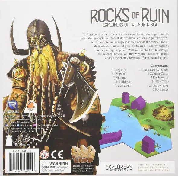 Explorers of the North Sea: Rocks of Ruin