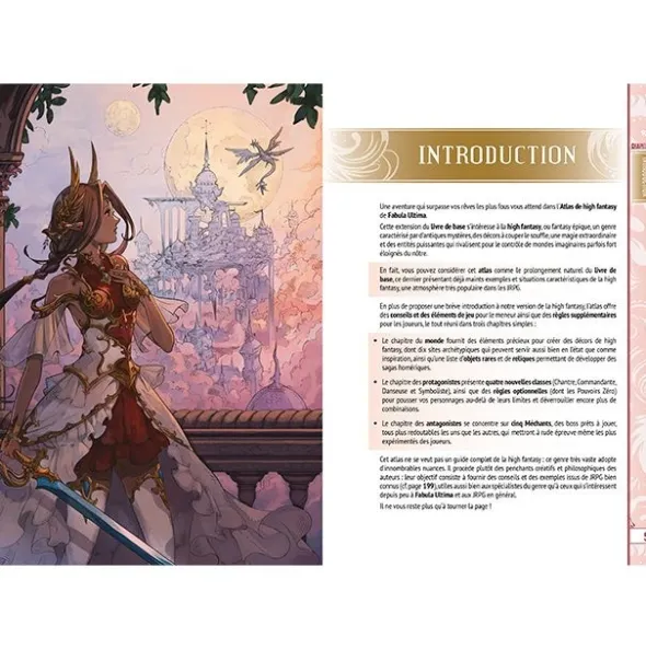 Fabula Ultima - Atlas de High Fantasy