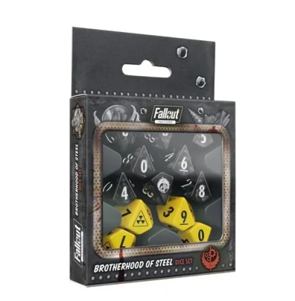 Fallout: Factions - Dice Sets Brotherhood of Steel