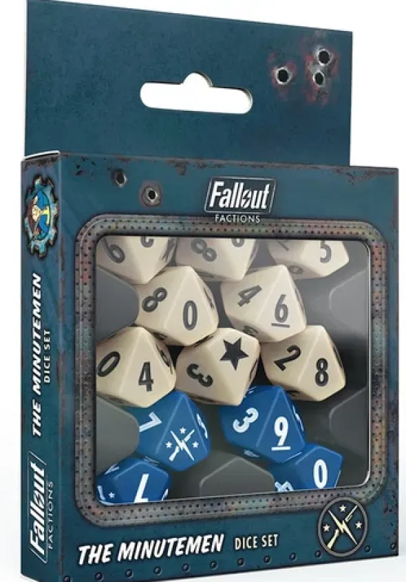 Fallout Factions: Dice Set: The Minutemen