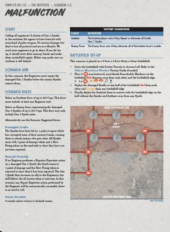 Fallout: Wasteland Warfare - Accessories Astoundingly Awesome Tales - Chapter 1