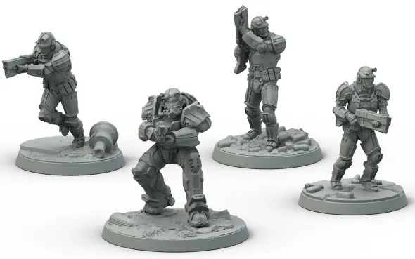 Fallout: Wasteland Warfare - Brotherhood of Steel Frontline Knights