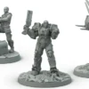 Fallout: Wasteland Warfare - Brotherhood of Steel Knight-Captain Cade and Paladin Danse