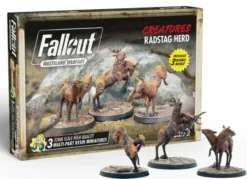Fallout: Wasteland Warfare - Creatures - Radstag Herd
