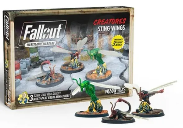 Fallout: Wasteland Warfare - Créatures - Sting Wings