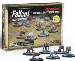 Fallout: Wasteland Warfare - Creatures - Mongrel Scavenging Pack
