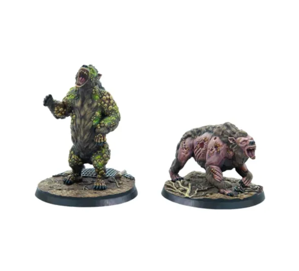 Fallout: Wasteland Warfare - Créatures - Yao Guai Ambush