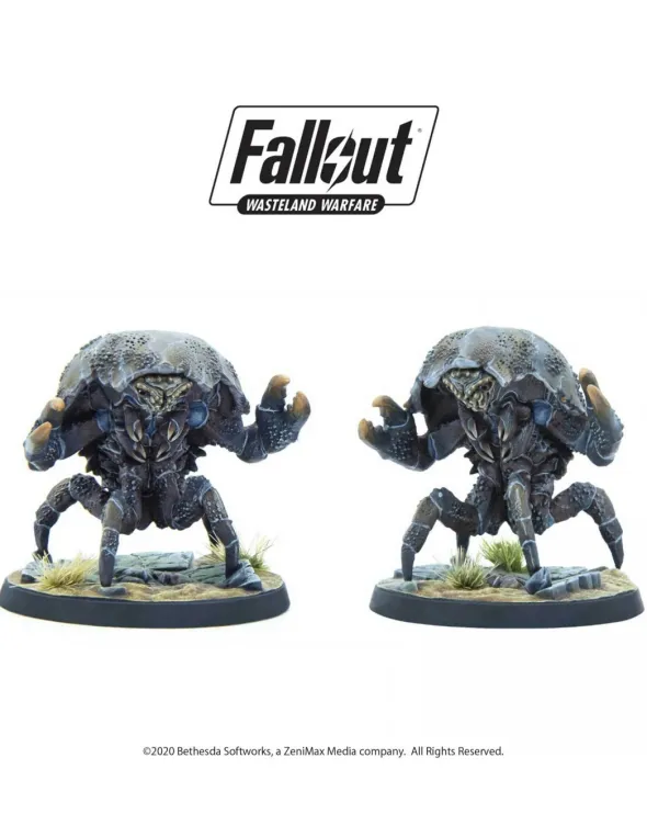 Fallout: Wasteland Warfare - Créatures - Mirelurks