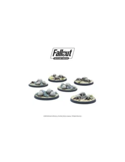 Fallout: Wasteland Warfare - Créatures - Mirelurk Hatchling & Eggs