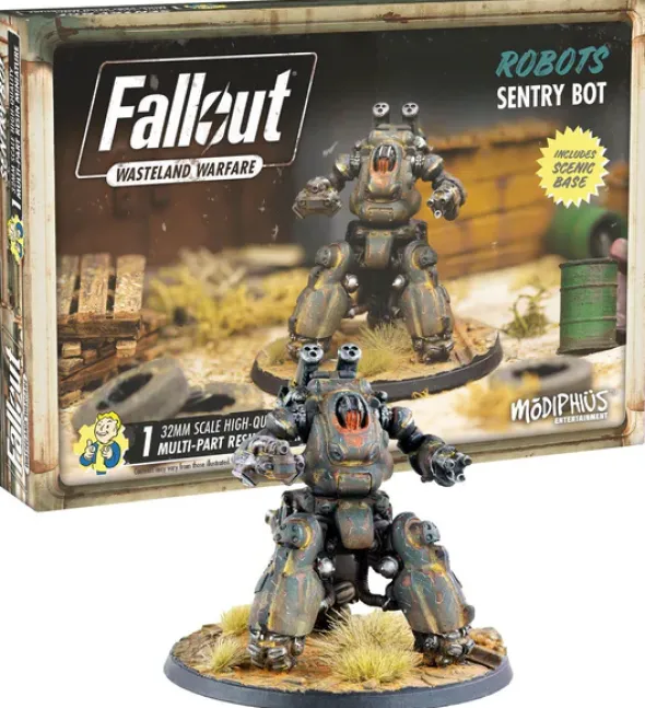 Fallout Wasteland Warfare: Robots - Sentry Bot