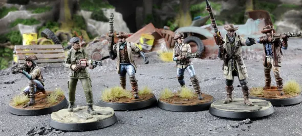 Fallout: Wasteland Warfare - Survivors Minutemen Posse
