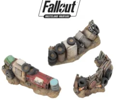 Fallout Wasteland Warfare: Terrain Expansion - Junk Barricades
