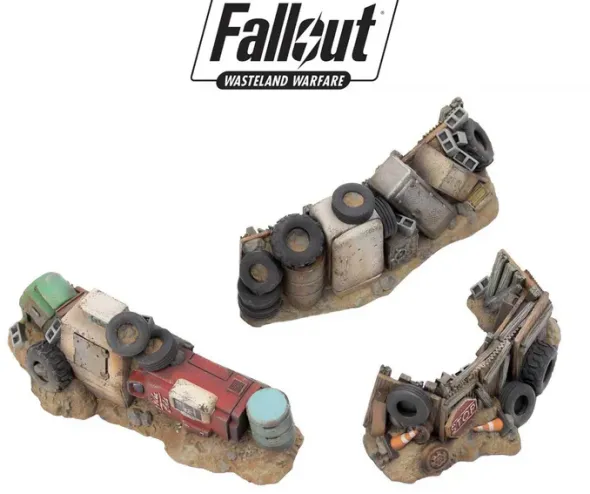Fallout Wasteland Warfare: Terrain Expansion - Junk Barricades