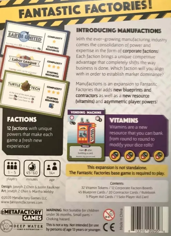 Fantastic Factories - Manufactions