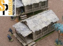 Far East - Low Small Village House