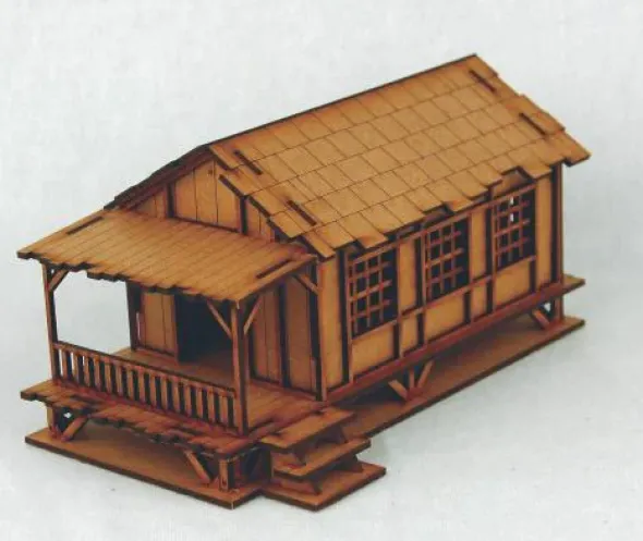 Far East - Low Small Village House