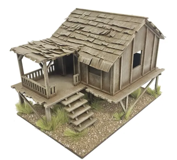 Far East - Planked-Style Village House