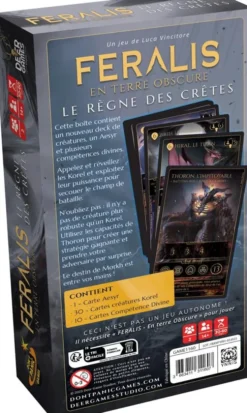 Feralis - En Terres Obscures : Le Règne des Crètes