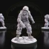 Figurine de Zombie Militaire - Le Soldat Rampant