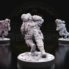 Figurine de Zombie Militaire - Le Zombie Kamikaze