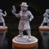 7 figurines d'Enquêteurs compatibles avec Horrified