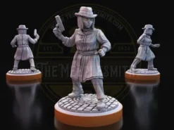 7 figurines d'Enquêteurs compatibles avec Horrified