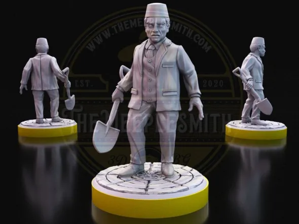 7 figurines d'Enquêteurs compatibles avec Horrified
